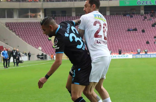Trabzonspor deplasmanda Hatayspor'a mağlup oldu