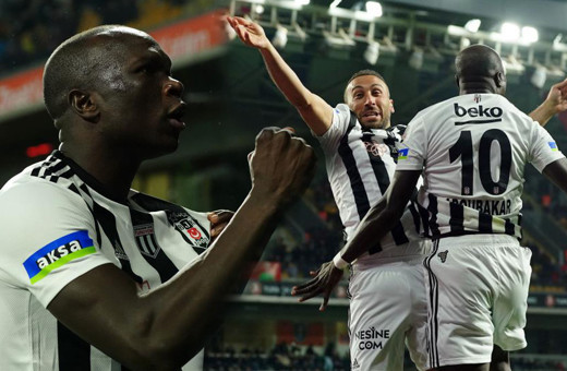 Aboubakar yine boş geçmedi! Beşiktaş Başakşehir'i deplasmanda devirdi
