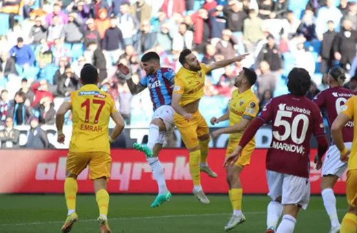 Trabzonspor, Kayserispor'a mağlup oldu