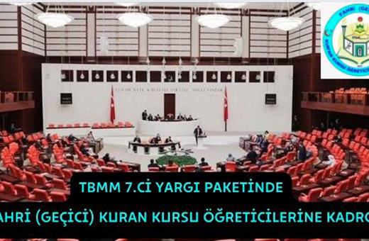 Kadro bekleyen Fahri (geçici) Kur'an Kursu öğreticileri isyan etti: 10 yıldır bir bizler görülmedik