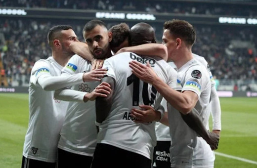 Vodafone Park'ta Beşiktaş'ın gecesi! Aboubakar ve Redmond attı, Kara Kartal seriye bağladı!
