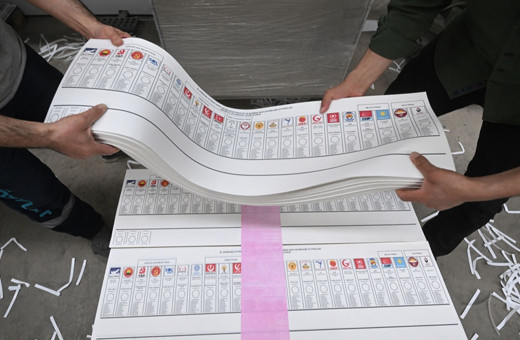 14 Mayıs seçimlerinin oy pusulalarının basımı tamamlandı