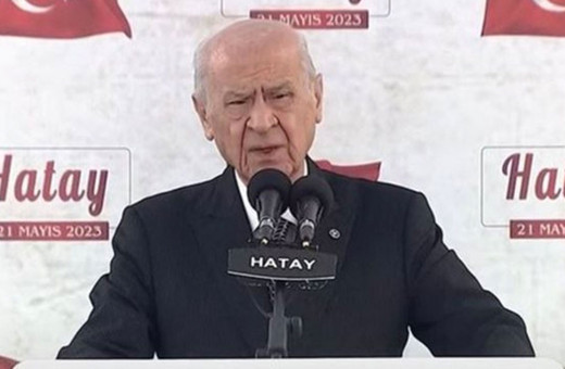 Devlet Bahçeli Hatay mitinginde konuştu: Hans, Sam, Henry alayınıza sesleniyorum