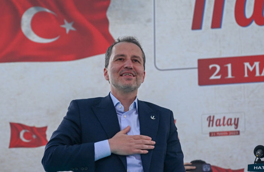 YRP Genel Başkanı Erbakan, Hatay'da konuştu