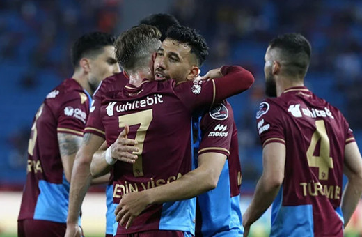 Trabzonspor, Fatih Karagümrük'ü 4 golle geçti