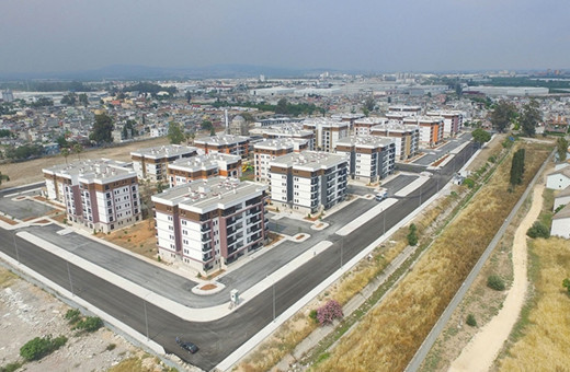 Mersin'de uygulanan 'Yerinde Kentsel Dönüşüm Projesi' mahallenin çehresini değiştirdi