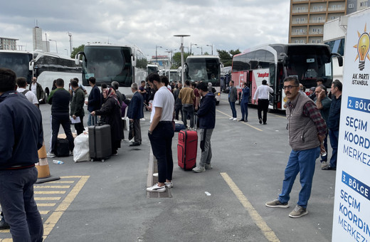 AK Parti'den İstanbul dışında oy kullanacaklara ücretsiz otobüs seferi