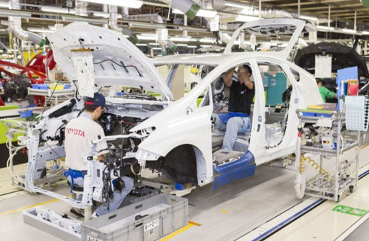 Toyota'nın küresel üretimi, aylık bazda en yüksek seviyesini gördü