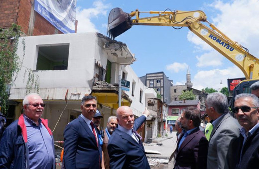 Erzurum’da kentsel dönüşüm için düğmeye basıldı Murat Paşa Mahallesi’nde ilk kazma vuruldu