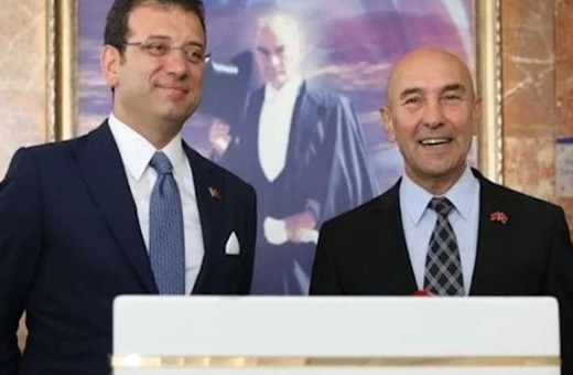 Ekrem İmamoğlu'nun ofisinde sürpriz buluşma!