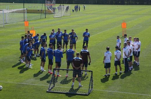 Trabzonspor, Slovenya'da hazırlıklarını sürdürüyor