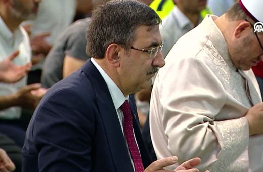 15 Temmuz şehitleri Beştepe Millet Camisi'nde dualarla anıldı