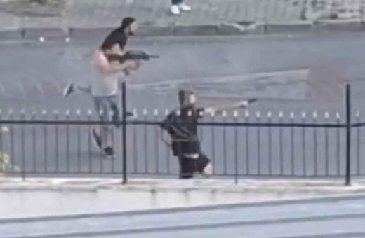İstanbul'da dehşet anları kameraya yansıdı: Sokak ortasında av tüfeği ile kurşun yağdırdı