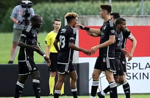 Beşiktaş hazırlık maçında Macar ekibi Mezokövesd Zsory'e fark attı
