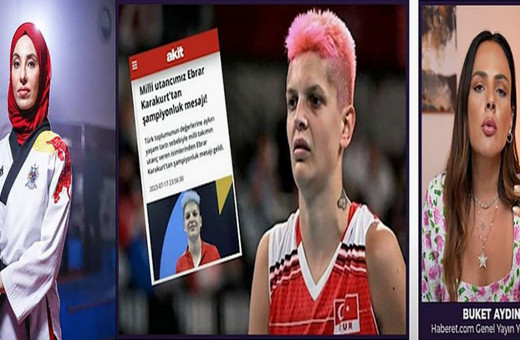 Buket Aydın, Ebrar Karakurt'a destek veren başörtülü tekvandocu Kübra Dağlı'ya çıkıştı! 'Cumhurbaşkanı gibi oldum ama..'