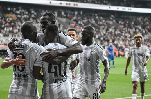 Beşiktaş, sahasında Arnavutluk temsilcisi Tirana'yı 3-1 mağlup etti