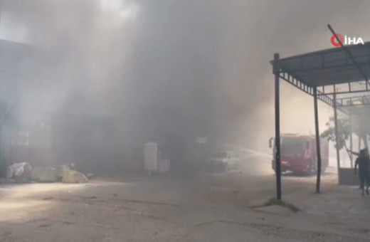 Osmaniye'de sanayi sitesinde patlama: Yangın çıktı, 2 kişi yaralandı! Olay yerinden ilk görüntüler...