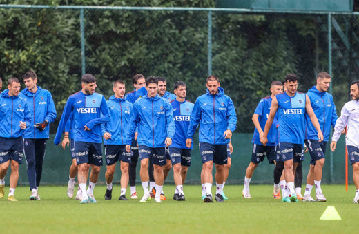 Trabzonspor'da Galatasaray maçı hazırlıkları başladı!