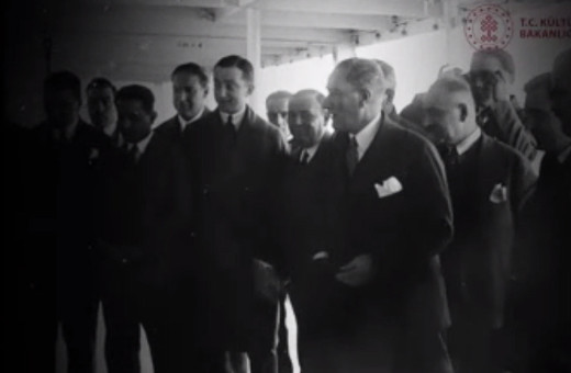 Atatürk'ün hiç bilinmeyen görüntüleri ortaya çıktı