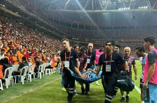 Trabzonspor'da Trezeguet sakatlanarak oyundan çıktı