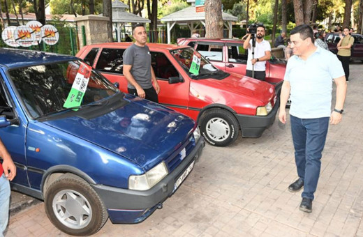 Fiat Uno tutkunları Antalya Dokumapark’ta buluştu