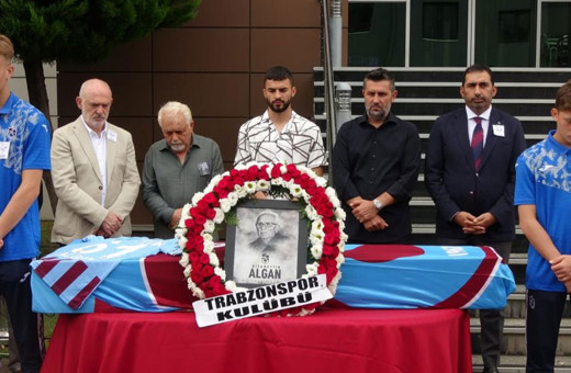 Trabzonspor'un kurucularından Nizamettin Algan için tören düzenlendi