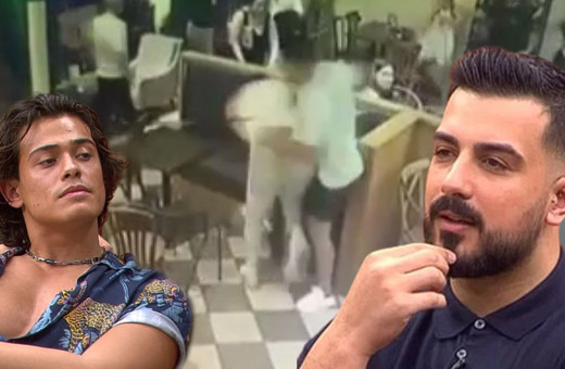 Kısmetse Olur yarışmacıları Batuhan Boz ile Oğulcan Yılmaz arasında tekmeli-yumruklu kavga