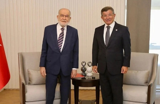 Temel Karamollaoğlu’ndan Ahmet Davutoğlu’na ziyaret