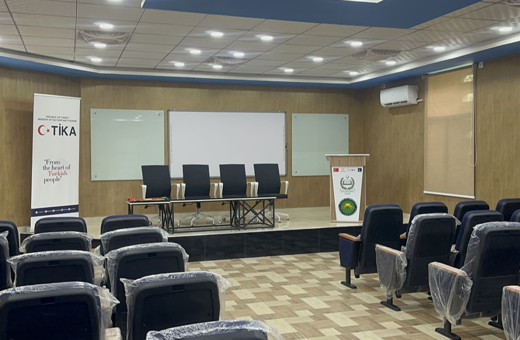 TİKA, Pakistan'daki Kaid-i Azam Üniversitesinde konferans salonu açtı