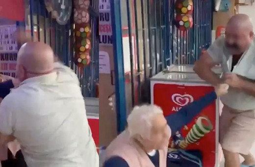 Torun dedesine sarıldı, babaanne tepki gösterdi! Çocuğun babası gelip öz annesini dövdü