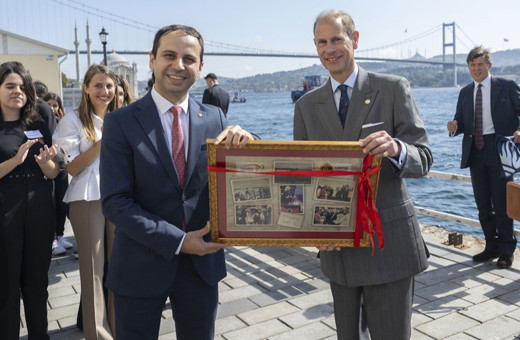Kral Charles'ın kardeşi Prens Edward İstanbul'da