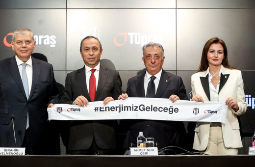 Beşiktaş'ın yeni stat isim sponsoru Tüpraş oldu!