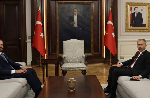 İYİ Partisi Sözcüsü Kürşad Zorlu, İçişleri Bakanı Ali Yerlikaya’yı ziyaret etti
