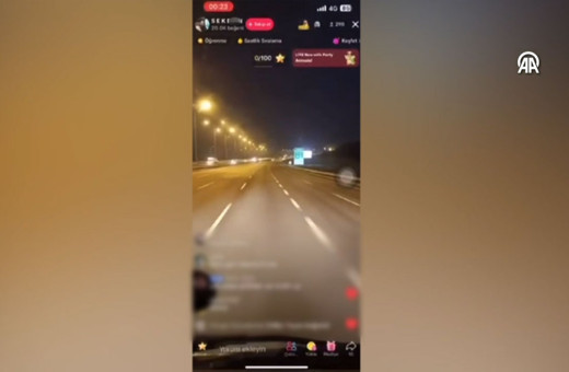 TikTok'ta canlı yayın yapan kamyon şoförü, jandarmaya yakalandı!