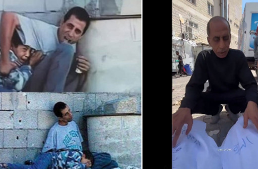 Filistin'de ikinci intifadanın sembolü olmuştu acılı baba 23 yıl sonra yine aynı acıyı yaşadı