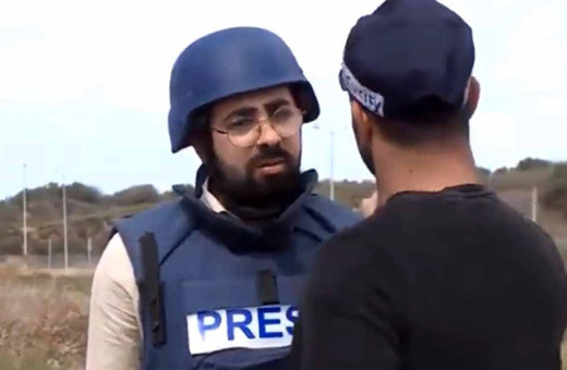 İsrail polisi, canlı yayındaki muhabiri böyle tehdit etti! "Gazze'yi harabeye çevireceğiz"