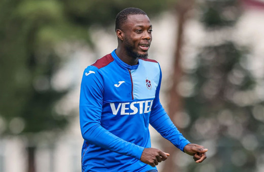 Trabzonspor'da Nicolas Pepe, saha çalışmalarına başladı