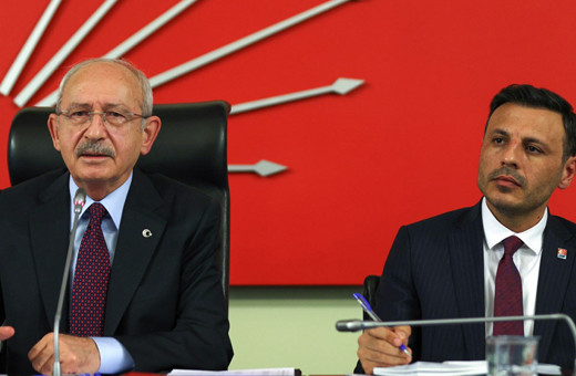 Kemal Kılıçdaroğlu CHP İstanbul İl Başkanı Özgür Çelik'i kabul etti