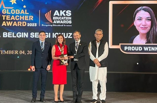 Muğlalı öğretmen, küresel öğretmen birincilik ödülü aldı!