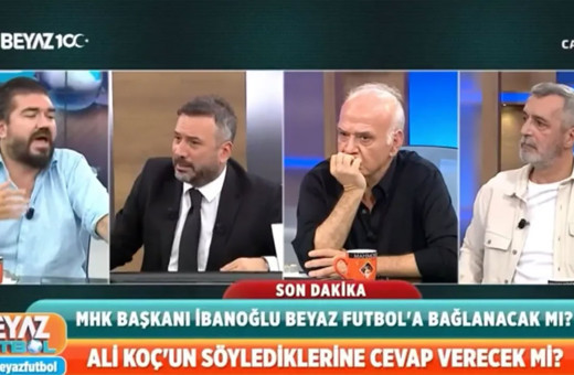 Rasim Ozan Kütahyalı ile Ertem Şener canlı yayında kavga etti! "Korkma Ali Koç Ailesi’nden Ertem..."