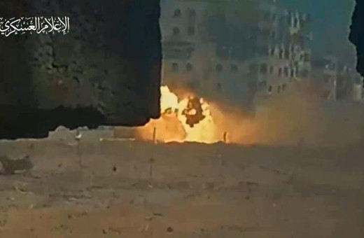 İzzeddin el-Kassam Tugayları, İsrail tanklarına düzenlediği saldırılara ait görüntüleri yayınladı