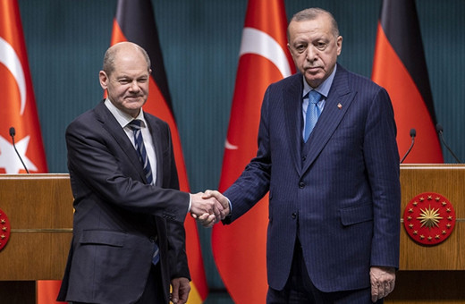 Bloomberg'in bomba iddiası Almanya Başbakanı Scholz Cumhurbaşkanı Erdoğan'ın talebini geri çevirecek