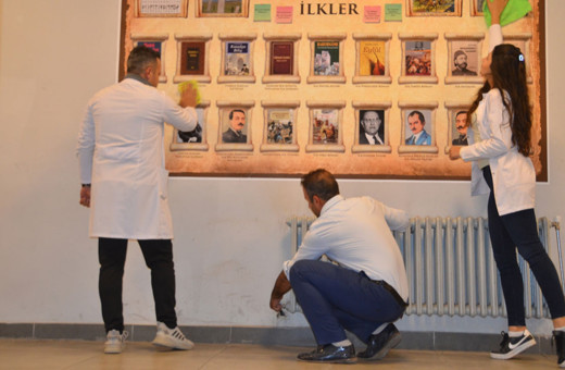 Öğretmenler, velilerle el ele vererek okulun bakımını yaptı!