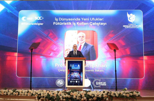 Gazi Üniversitesi'nde "Fütüristik İş Kolları Çalıştayı"