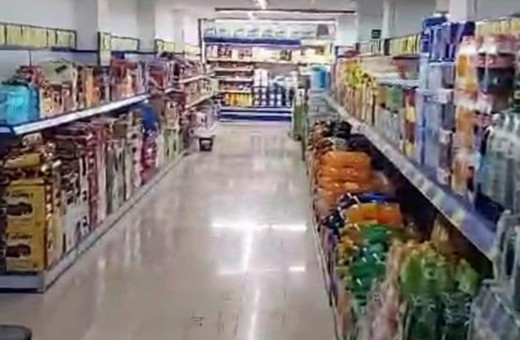 BİM'de mide bulandıran görüntü