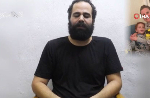 Hamas İsrailli esir Yarden Bibas'ın videosunu yayınladı karısı ve çocuklarını...