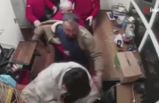 Pompacı gence öldüresiye 'taşıt tanıma' dayağı kamerada