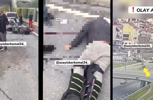 İşte Somali Cumhurbaşkanı oğlunun motokuryeyi öldürdüğü an