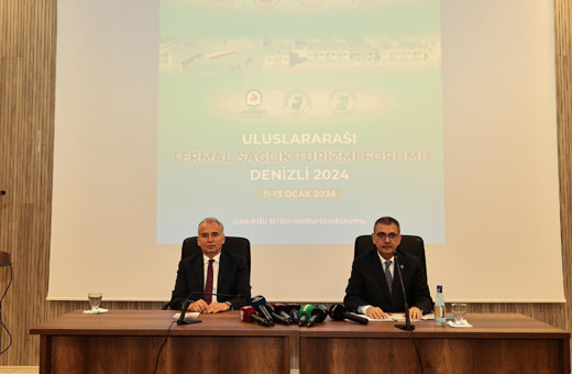 Dünyanın ünlü bilim insanları termal turizm için Denizli’ye gelecek