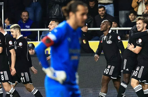 Beşiktaş deplasmanda Hatayspor'u 2-1 mağlup etti
